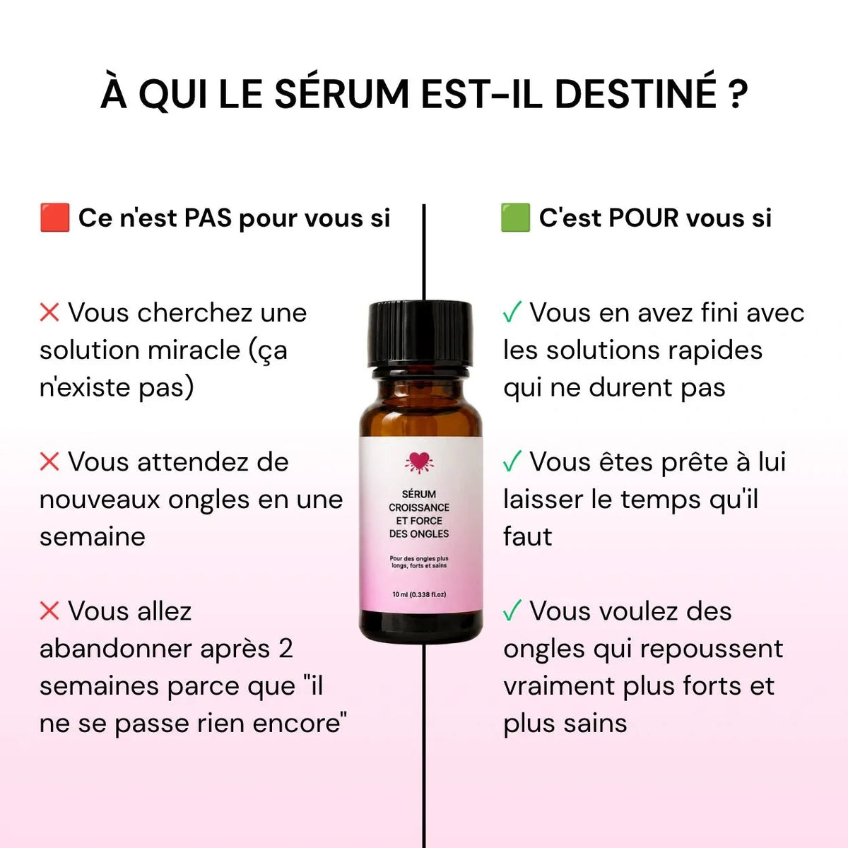 Sérum Croissance & Renforcement des ongles