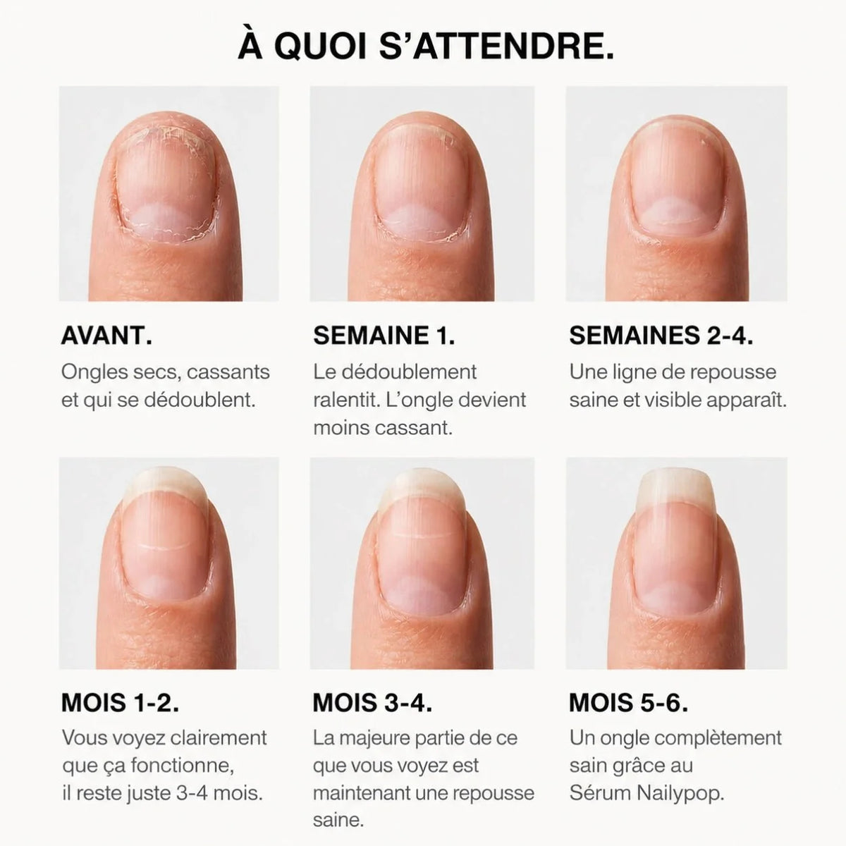 Sérum Croissance & Renforcement des ongles