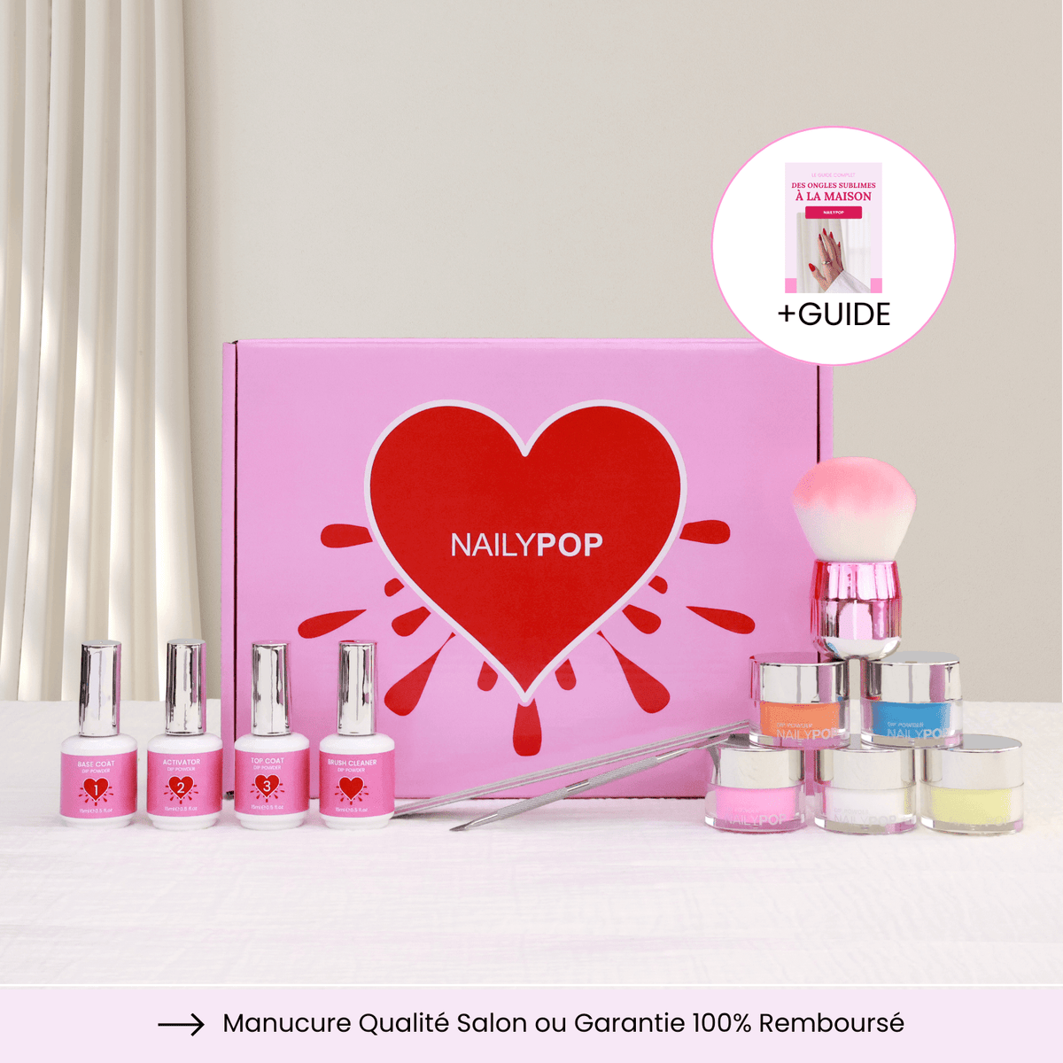 KIT DE MANUCURE MAISON - DIP POWDER